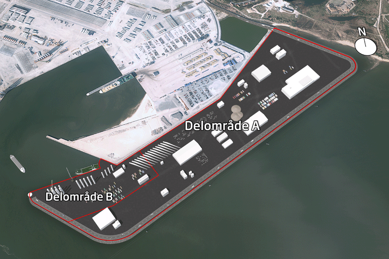 Forslag til udvidelse af Esbjerg Havn